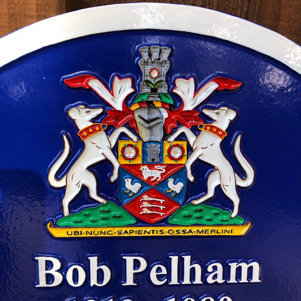 Bob Pelham Blue Plaque-Blue Plaques-Signcast