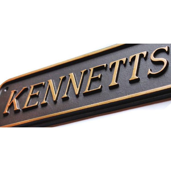 Exclusive Cast House Signs Signcast