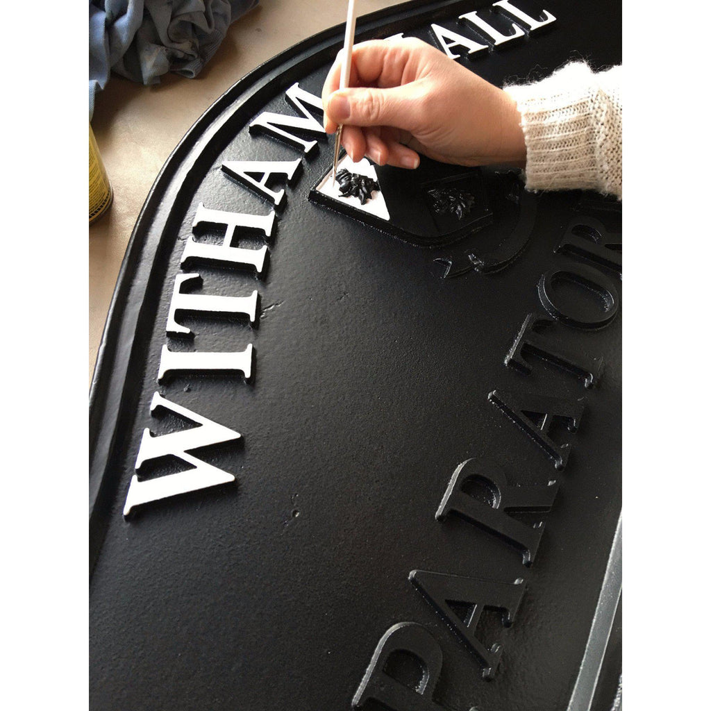 Witham Hall Preparatory School Plaque-Business Signs-Signcast