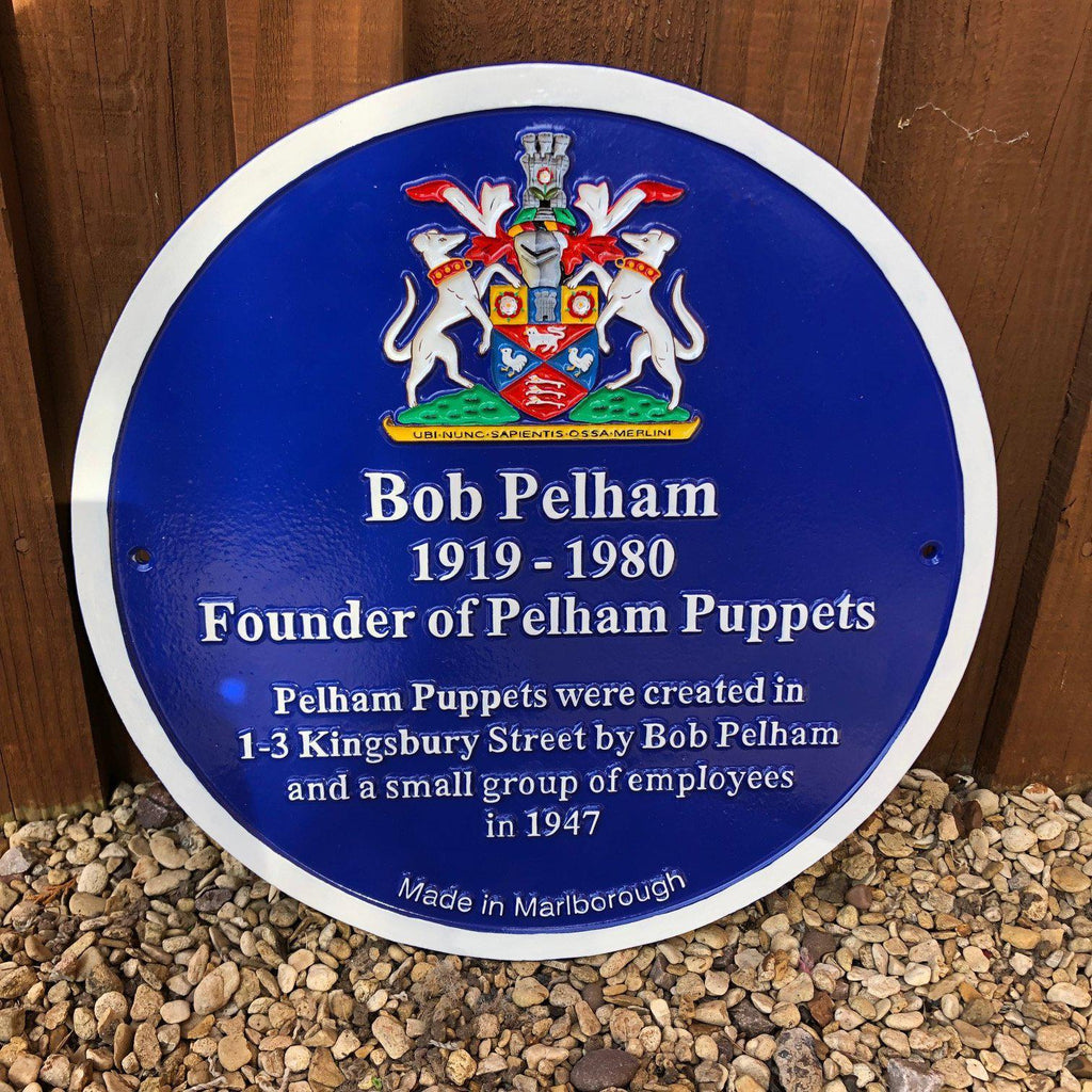 Bob Pelham Blue Plaque-Blue Plaques-Signcast