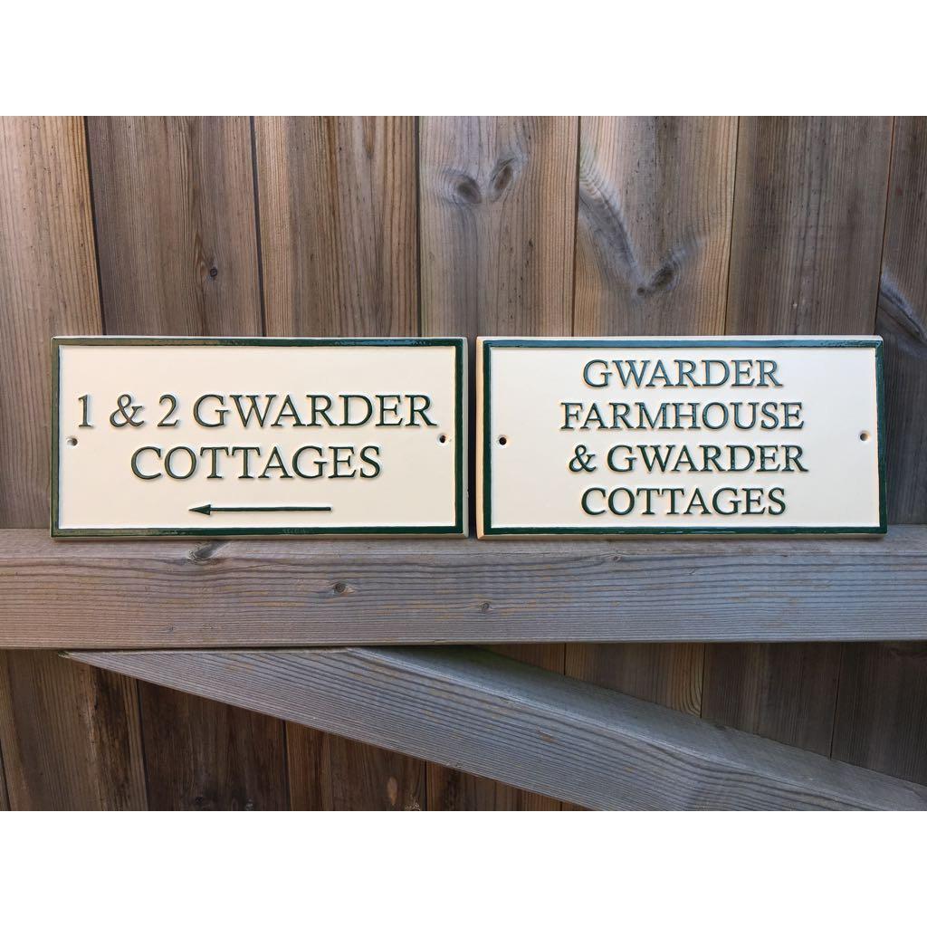 Cast Farmhouse & Holiday Cottage Signs-Business Signs-Signcast
