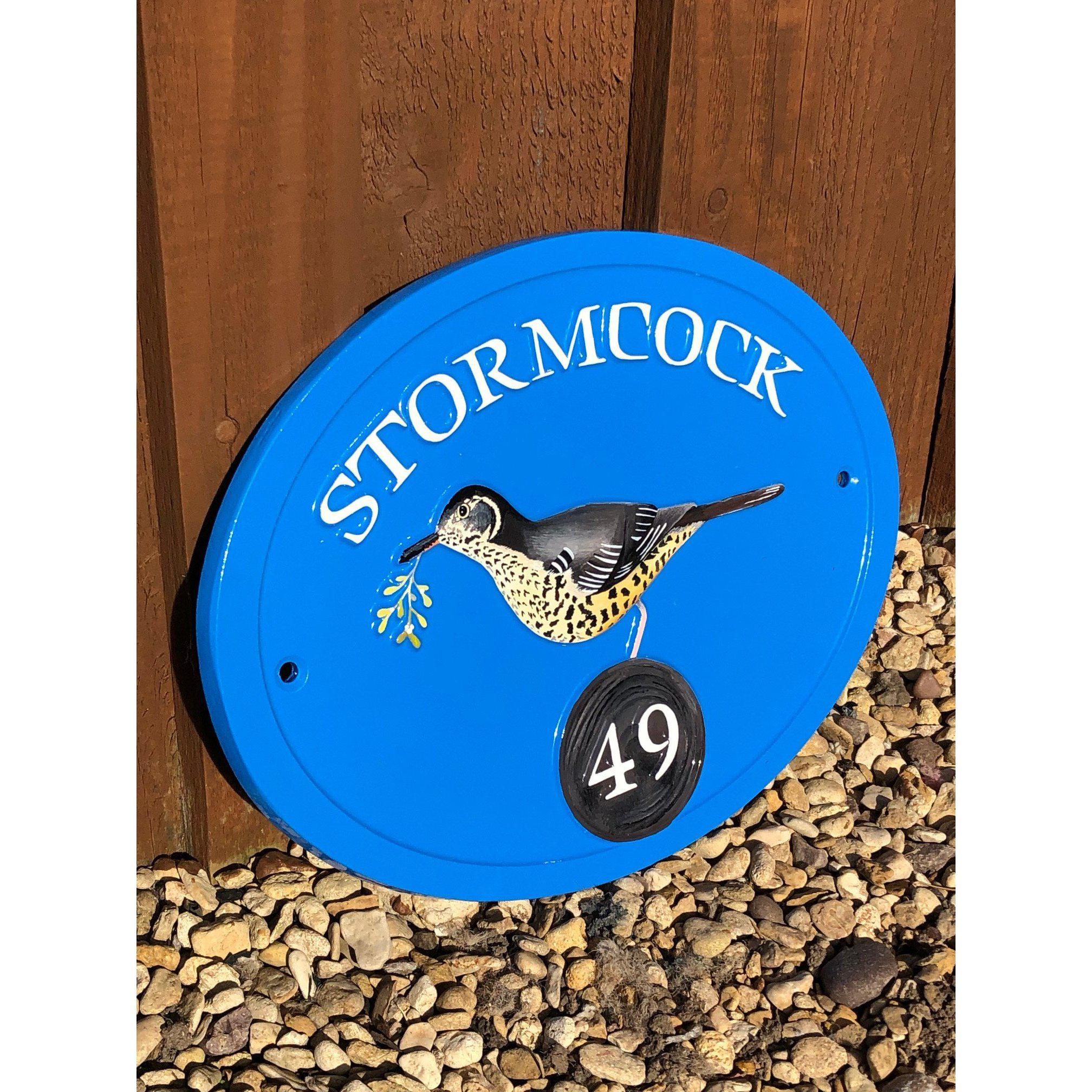 Custom Made Cast House Sign Signcast