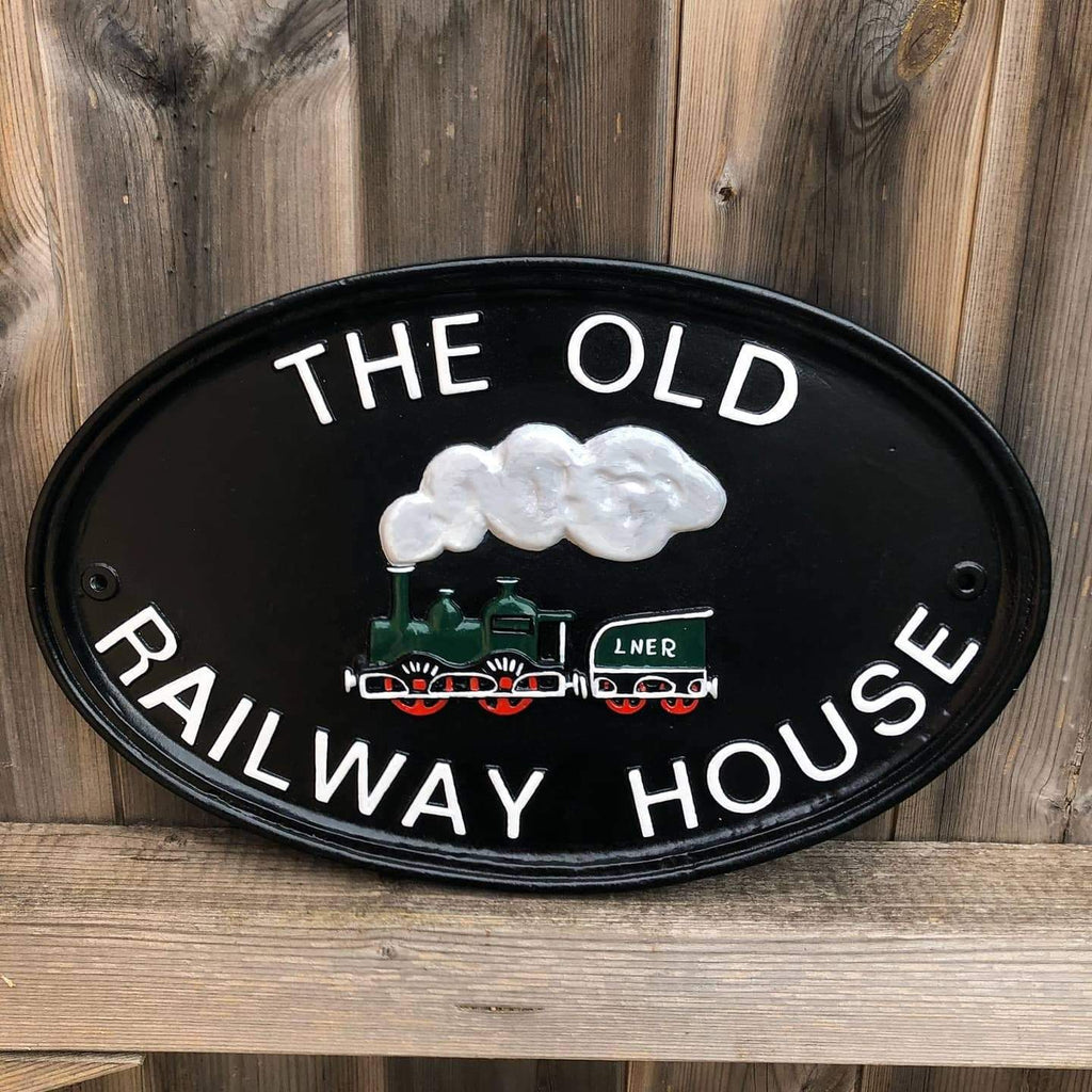 Refurbished Railway House Sign-Refurbished Signs-Signcast