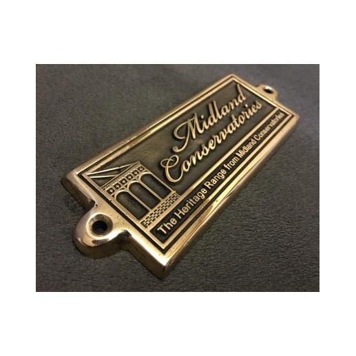 Solid Cast Brass Company Product Plaque-Makers Plates & Date Plaques-Signcast