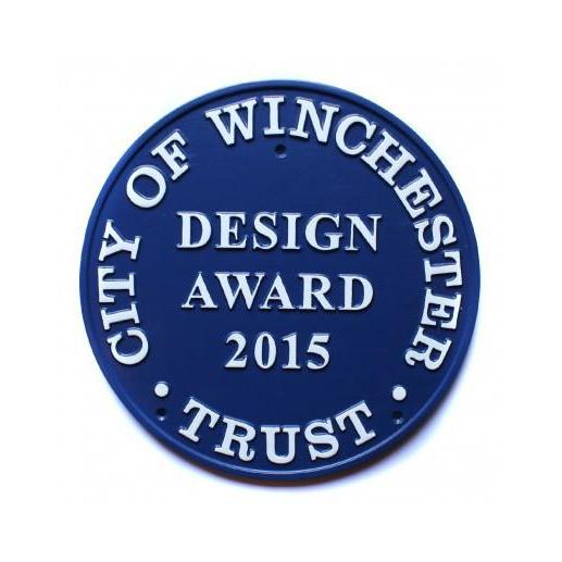 Winchester Trust Award Blue Plaque-Award Plaques-Signcast